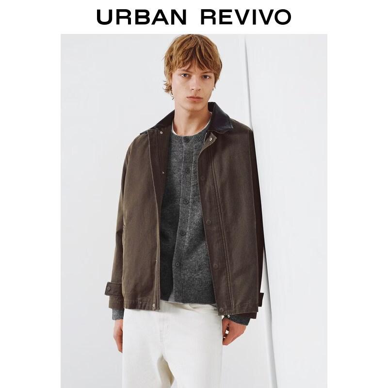 

UR Men s Retro Barn Style Color-Block Work Jacket L
