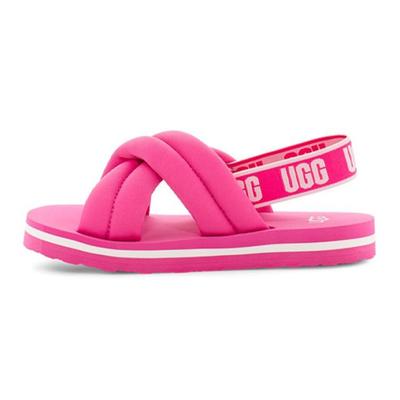 Comfortable Thick Sole Cross Sandals Kids Sandals Carnation-Pink 1124914K-CRNT