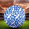 1PC Blue Stars Soccer Ball Size 5 Football Machine Sewn Indoor/Outdoor Universal Football A68
