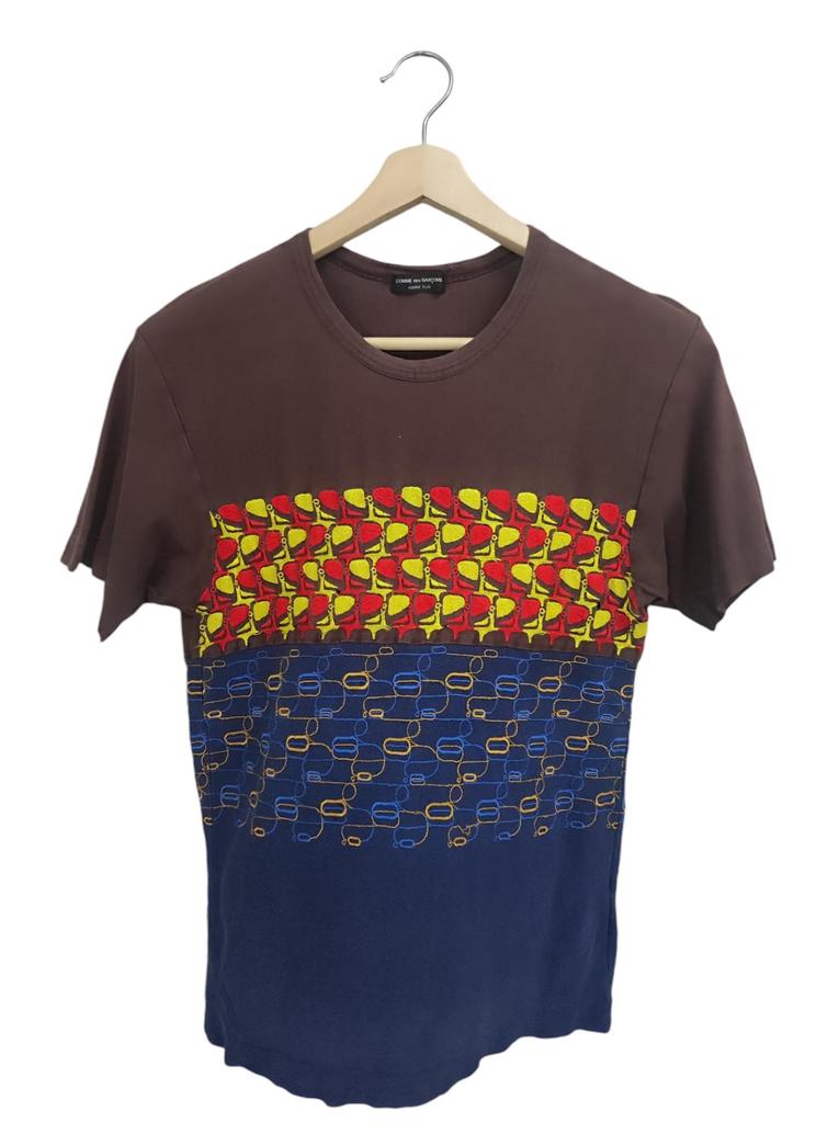 Vintage Comme Des Garcons AD 2013 Comme Des Garçons Homme Plus CDG Comme des Garcons Aztec navojo Hemd Japan Klein Damen PE-T013