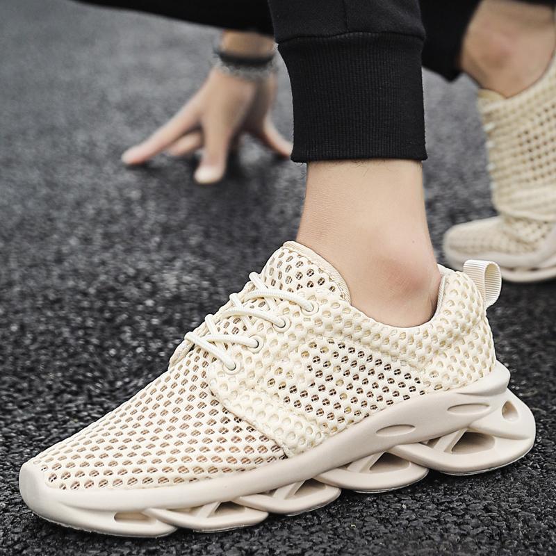 Summer Breathable  Unisex Sports Shoes Versatile Sports Casual Men's Hollow Mesh Sneakers Shoes  Sneakers for Women