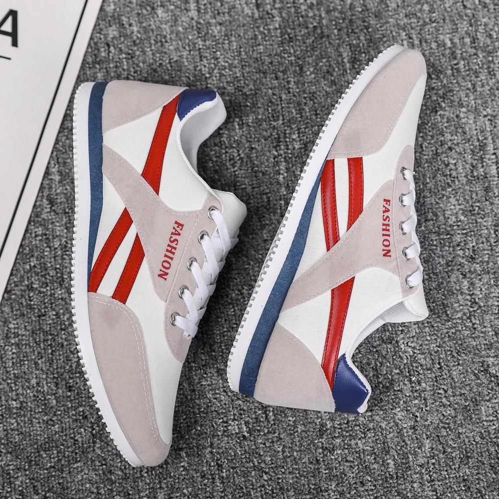 Summer New Casual Shoes Men's Thin Breathable Fashion White Shoes Youth Sports Running Shoes German Training Shoes Trendy Men