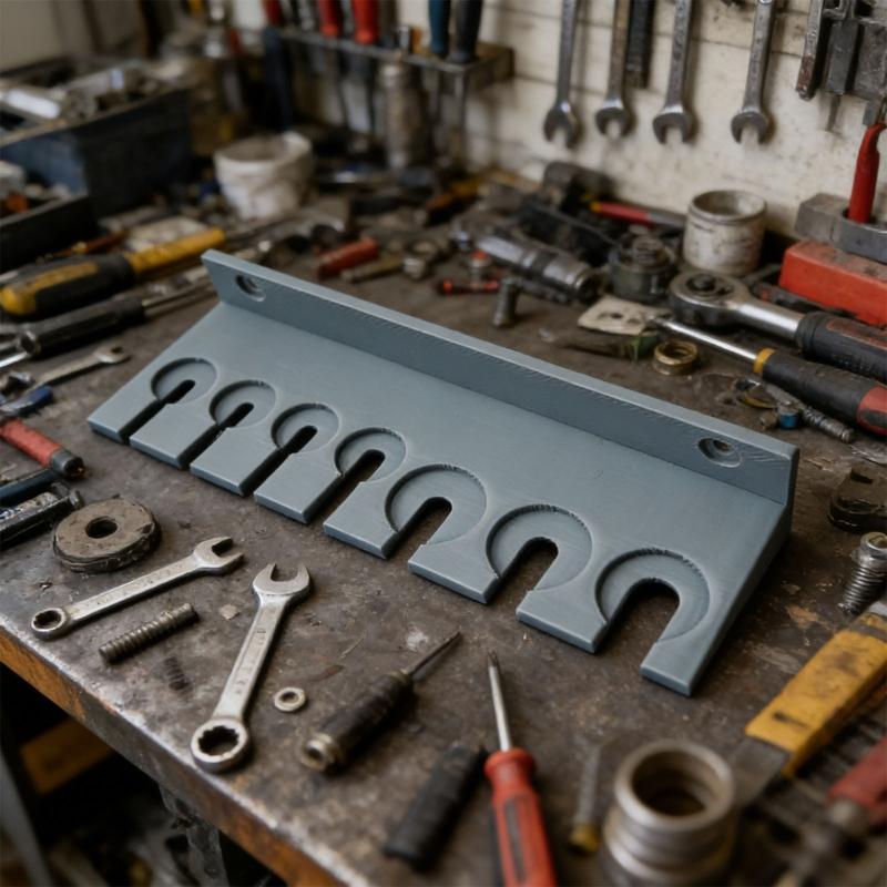 Plastic Tool Organizers Storage Rack Screwdriver Wrench Socket Holder Hook For Efficient Storage In Garage And Workshop