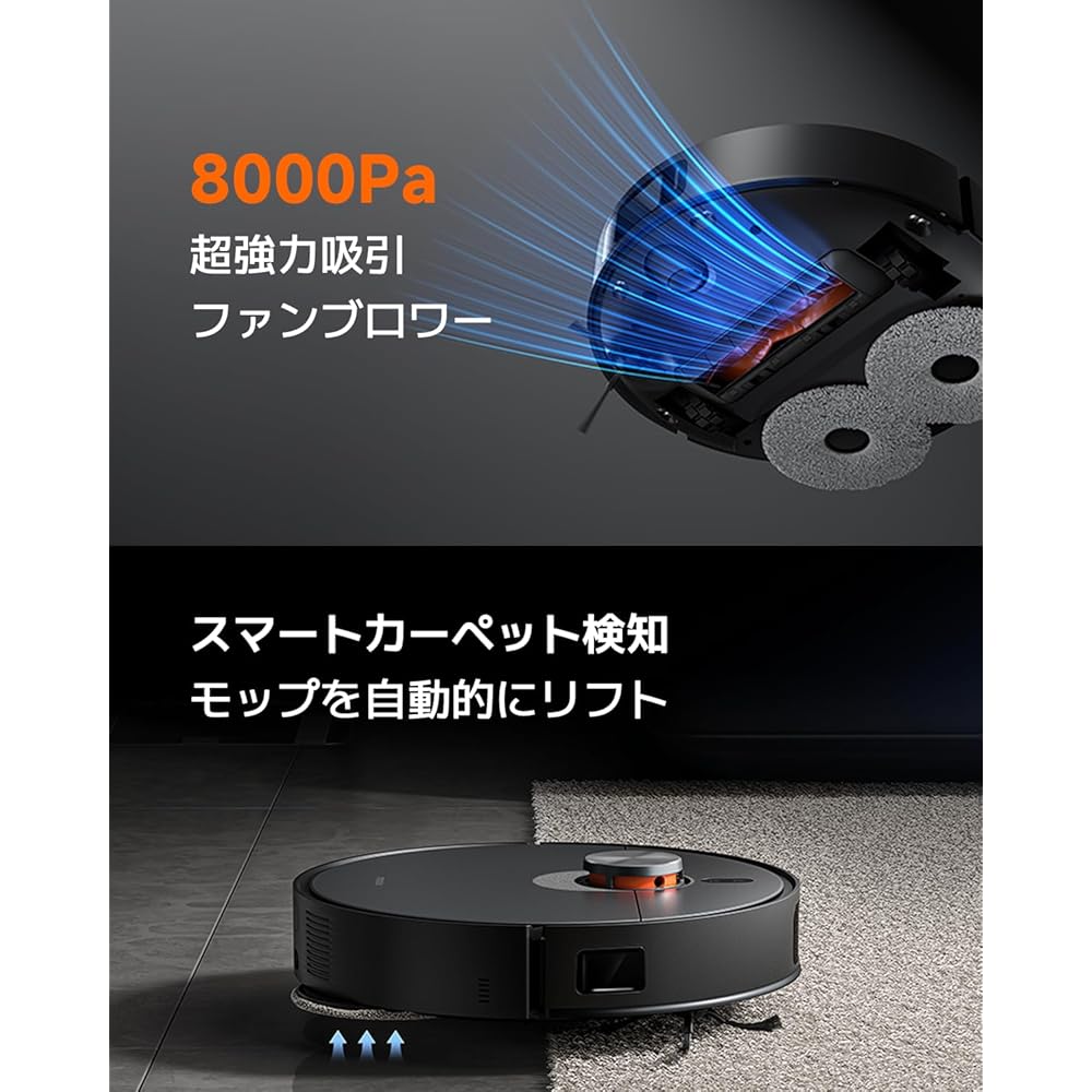 Xiaomi X20 Max Robot Vacuum Cleaner with Fully Automatic Cleaning Station, Easy To Clean [Automatic Dust Collection, Automatic Water Supply, Mop Clean