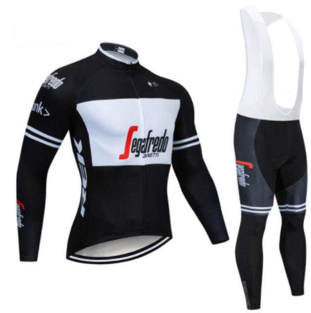 Winter Warm Mountain Bike Breathable Sports Cycling Suit Fleece