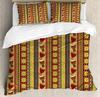 Grey and Yellow Bedding Set For Bedroom Bed Home Street Art Modern Grunge Abstract Design Duvet Cover Quilt Cover And Pillowcase