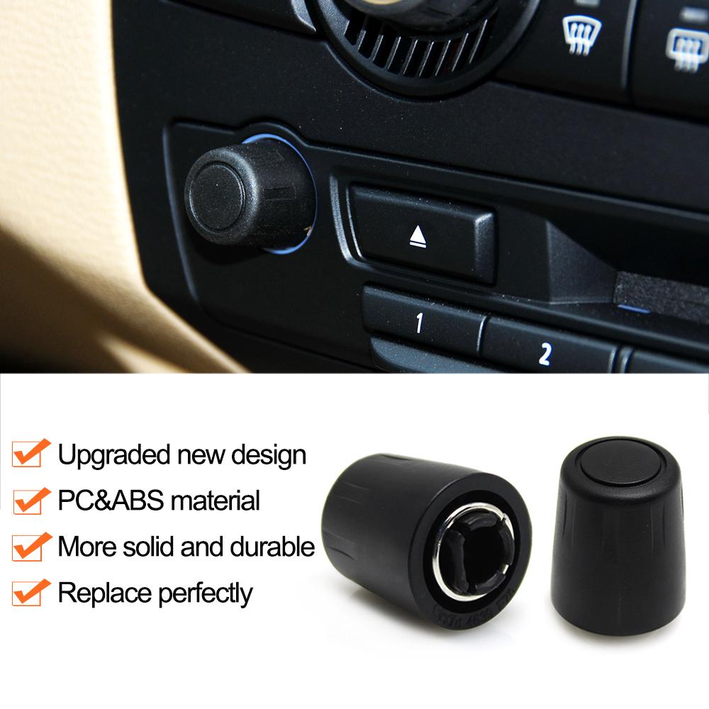 Car Dashboard Multimedia CD Player Radio Audio Volume Rotary Switch Button Knob For BMW X5 X6 E70 E71 E72 2007-2013 65126966510