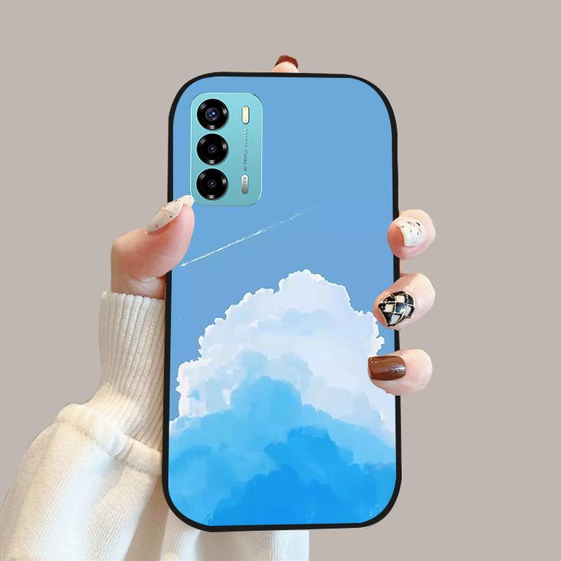 Für ZTE Blade V40 Vita Mode Hülle 8045 Weiche Silikon Rückseite Für ZTE Blade A72 Hülle A 72 4G Handy Schutzhülle Fundas Para