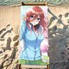 Anime Miku Nakano Handtuch Strand Dusche Bad Reise Leicht Hautfreundlich für Pool Camping Kreuzfahrt Sommer
