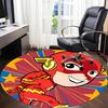 1pc Superhero Flash Office Round Area Rug, Under Office Chairs Bedroom Living Room Home Decor, Room Deco, Available in Various Sizes