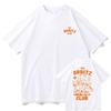 Aperol Spritz Club T Shirt Espresso Men Women Harajuku Vintage Graphic T-shirt Unisex High Quality Tops Retro Cotton Tees Shirt
