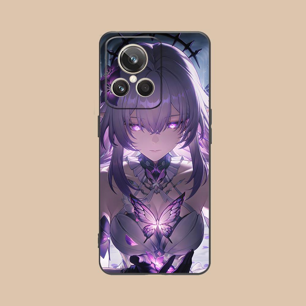 

HSR Castorice Matte TPU Mobile Phone Case for Realme GT 8 Neo Pro C75 73 71 C67 65 C55 53 C35 31 C20 15 Colorful Cover realme C15