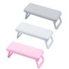 Coussin de Main pour Ongles Pliable Repose-Main en Cuir PU Repose-Bras pour Ongles Repose-Main Doux pour Studio d'Ongles Usage Domestique Technicien