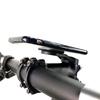 Bicycle Meter Bracket with Shock Absorption 360 Degree Rotatable Design Secure Clamp Bike Phone Mount
