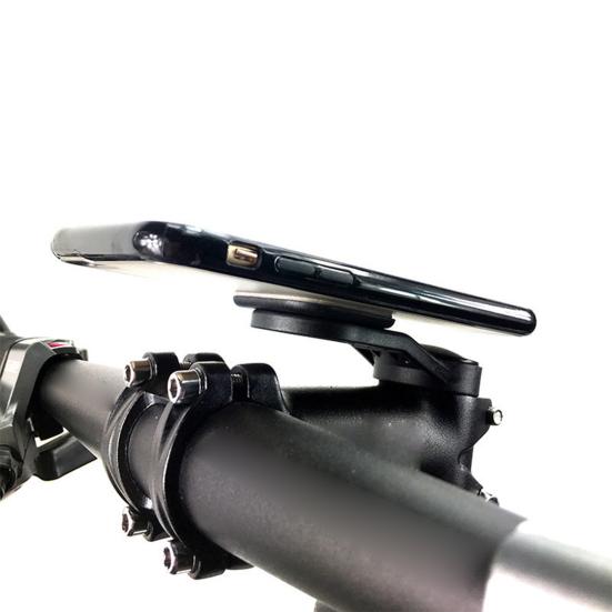 Bicycle Meter Bracket with Shock Absorption 360 Degree Rotatable Design Secure Clamp Bike Phone Mount