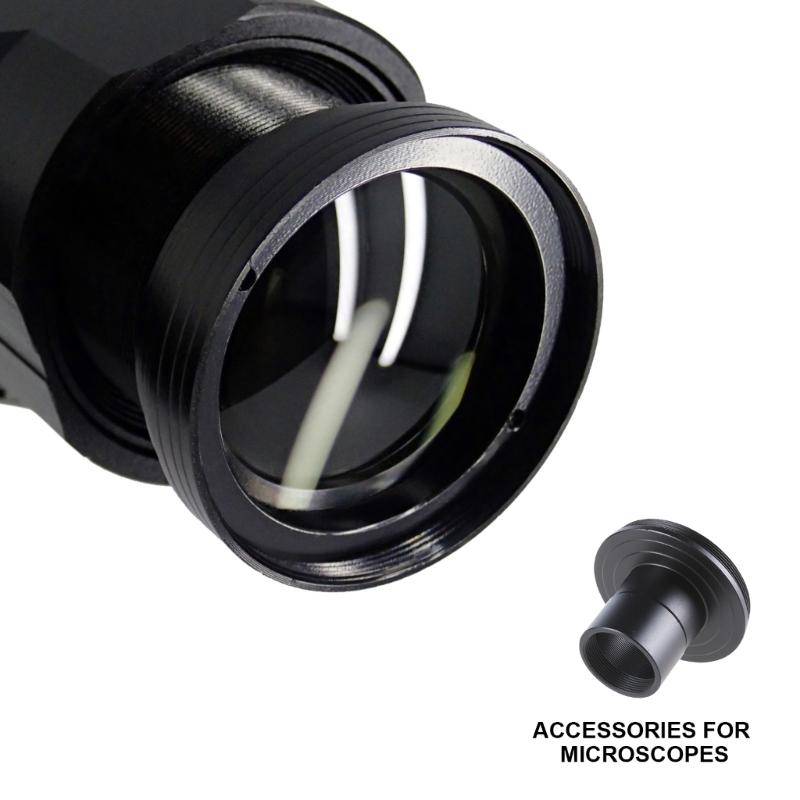 Upgrades 23.2mm Microscope Eyepiece Adapter to M42 Camera Mount Rings Microscope Objective 23.2mm to M42 Thread Adapter
