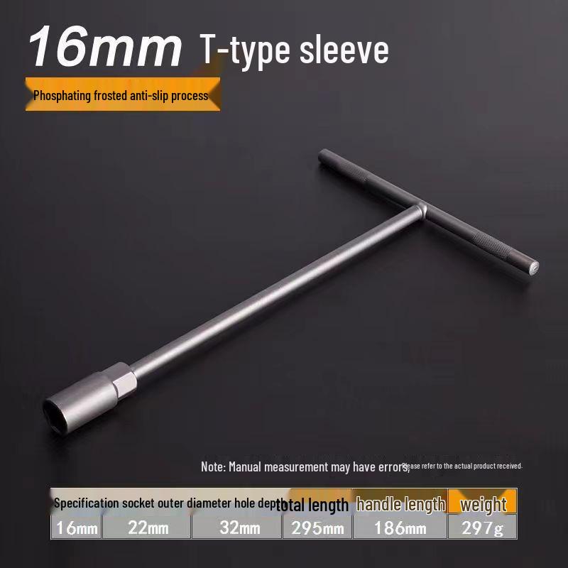 Motorcycle T-Handle Hex Socket Wrench, 6/7/8/10/14/17mm