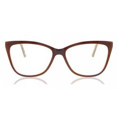 Full Rim Cat Eye Glossy Dark Brown Vicari Cp115c Fashion Women Eyeglasses