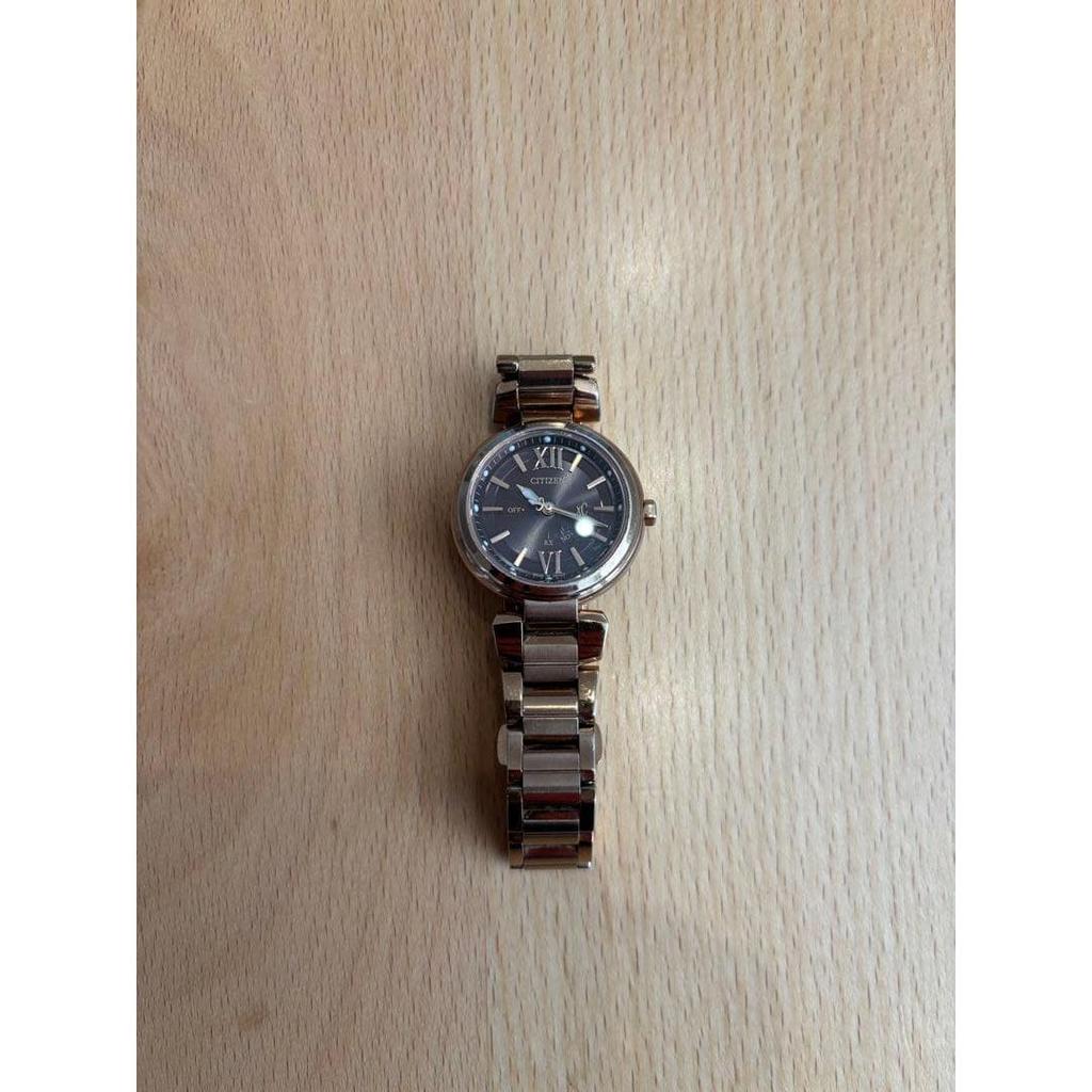 Used CITIZEN xC Cross Sea Working Item Radio Clock Wristwatch Ladies