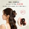 KISARG Hair Clip Small Holder Ribbon Bun Barrette Secure Strong Lightweight Accessory Stylish Light Tortoiseshell
