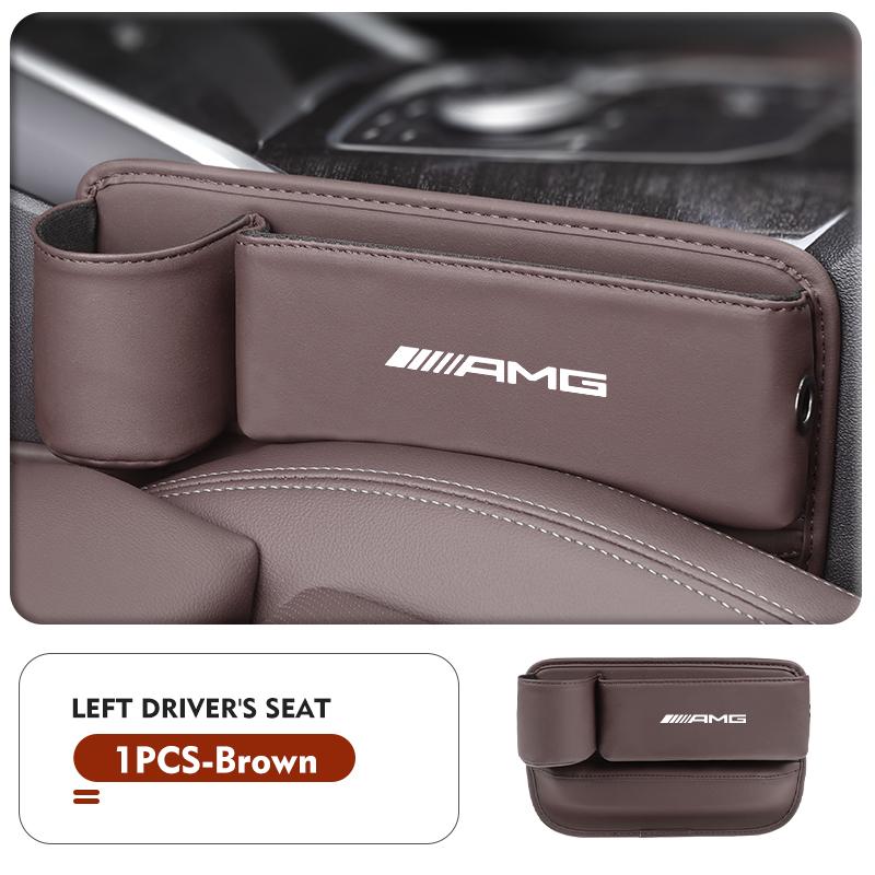 Pudełko do przechowywania w szczelinie fotelika samochodowego Uchwyt na kubek Akcesoria wewnętrzne Do Mercedes Benz AMG W204 W205 W203 W211 W201 W210 W108 W124 W12