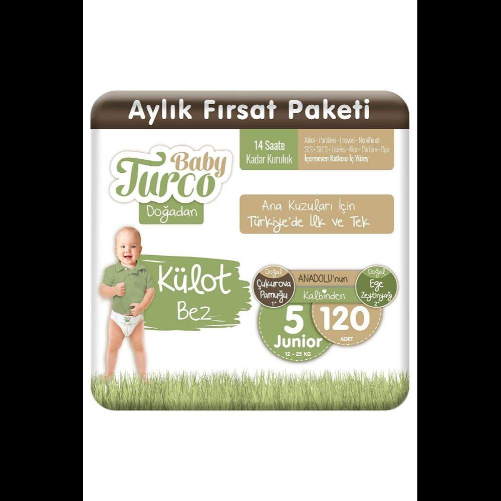 

Подгузники Doğadan Panty Number 5 Junior 120 штук 12-25 кг