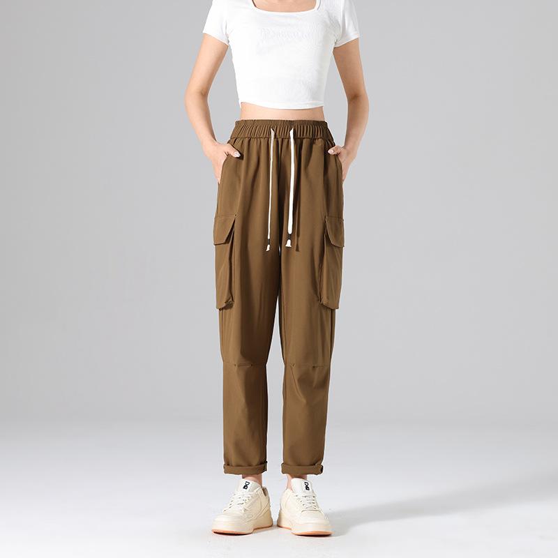 New Summer Quick Dry Cool Leg Pants Casual Loose Pants for Men and Women