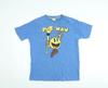 Squareball Men’s Blue Pac-Man Graphic Cotton T-Shirt M
