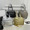 Genți de mână pentru femei Genți crossbody din nailon de culoare uni pentru femei Genți de umăr matlasate casual pentru femei pentru cumpărături, călătorii