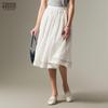 Teenie Weenie Women's Asymmetric A-Line Maxi Skirt