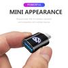 Nouveau Style de Voiture Type-C vers USB Interface Mini Convertisseur Adaptateur de Chargement logo Pour Volkswagen VW R Line Golf MK4 MK5 MK6 MK7