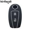 Silicone Key Cover Remote Car Key Case for SUZUKI Grand Vitara 2021 Swift Sport SX4 S-CORSS 2 Button Car Accesories Holder