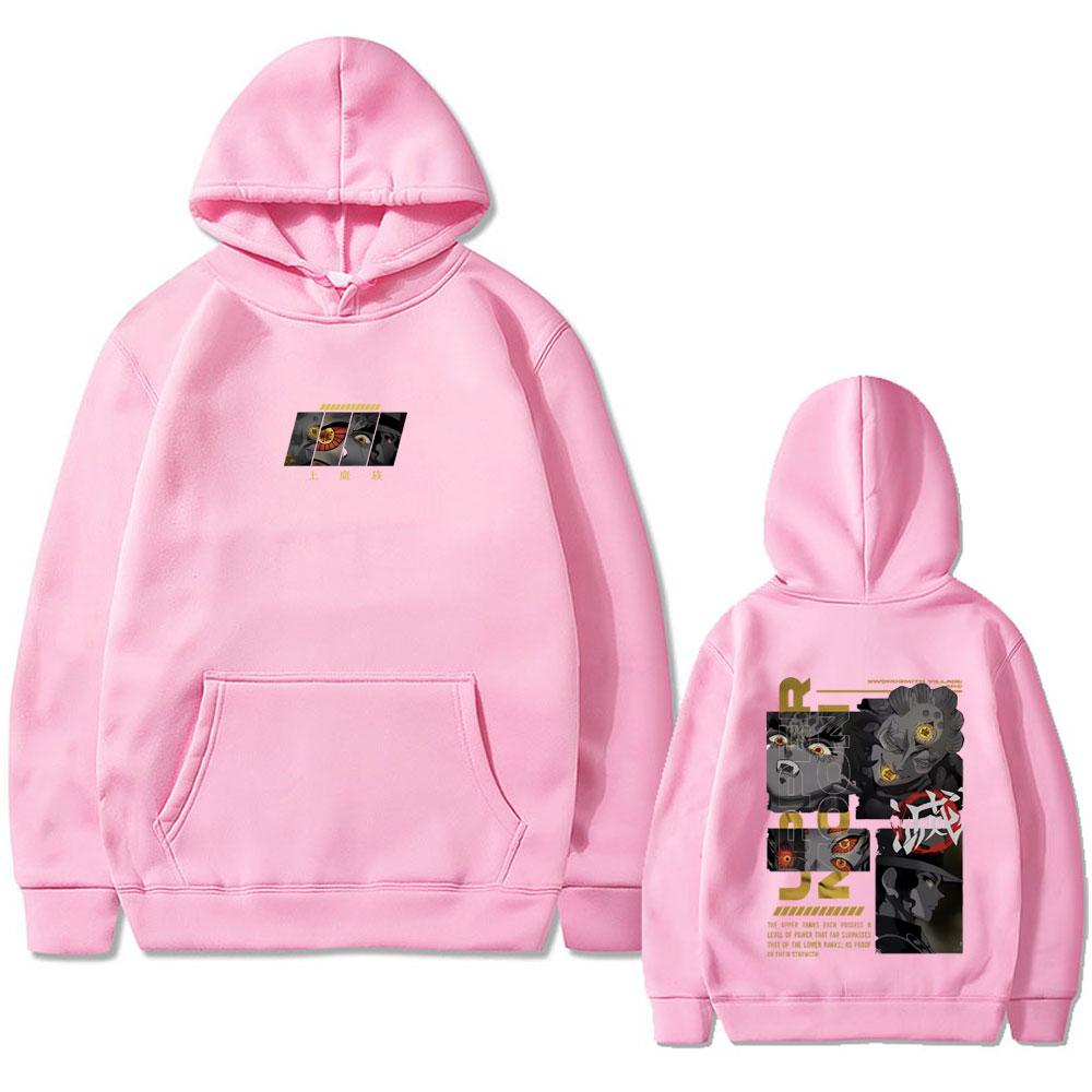 Anime Demon Slayer Tomioka Giyuu Graphic Print Hoodie Men Women Clothing Cartoon Oversized Pullover Man Hoodies