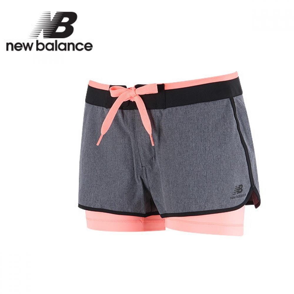 

New Balance Леггинсы Built In Board Short Брюки Темно-серые 70