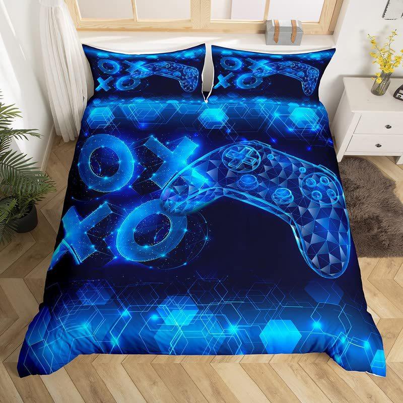 Cartoon Game Controller Comforter Cover 3D Hd Digital Printed Comforter Cover Set Bedding Kingsize Custom Designed Duvetcover