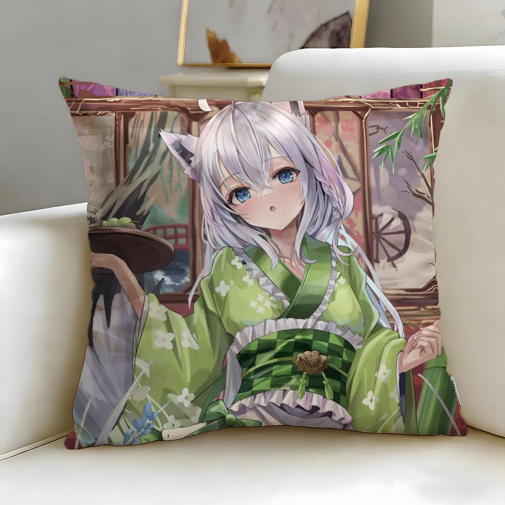 Trendige Sshirakami Fubukiies Kissenbezug Weich Leicht zu Waschen Kissenhülle Vielseitig für Sofa Bett Reise und Büro