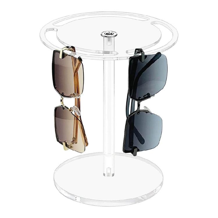 Rotating Acrylic Sunglasses Holder Glasses Display Rack Sunglasses Display Stand