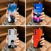 Coque de téléphone en silicone souple avec geste de chanteur rappeur J-JUL-ES pour Samsung Galaxy A73/A71/A72/A70/A53/A52/A51 - Noir