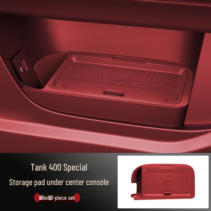 Tank 400 Center Console Armrest Box Storage - Car Interior Accessory