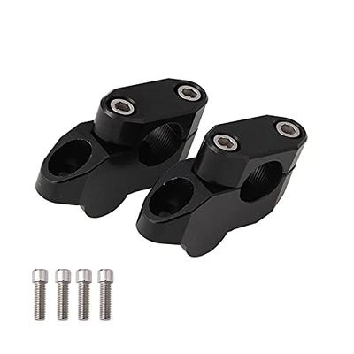 YUANYE 7/8" Handlebar Spacer for Honda and Suzuki Motorcycles, Black