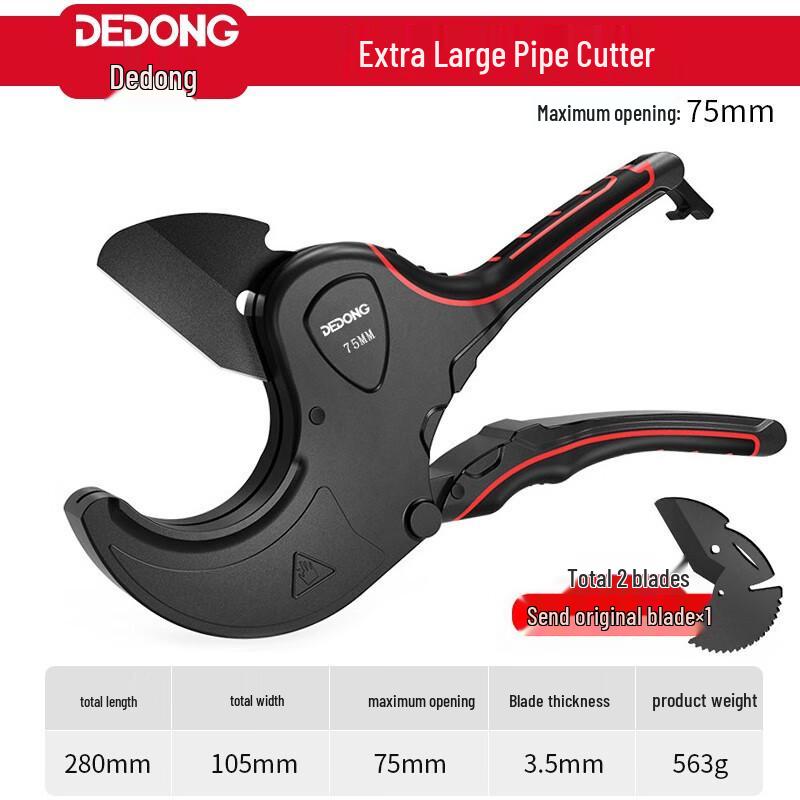 Professional PVC Pipe Cutter: Quick-Cut PPR & Conduit Pipe Scissors