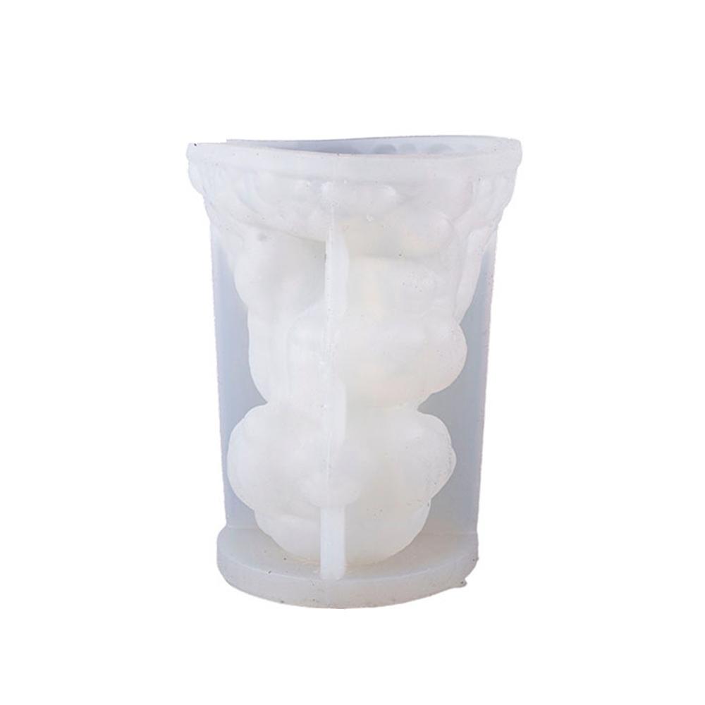 Creative Gift Mold Flexible Pet Candle Mold Christmas Puppy Mold High-Quality For Home Decor Candle Making Holiday Decoration
