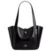 Hadley Refined Cow Leather Handbag, Shoulder Bag Large Women's Black CCF05-SVBK