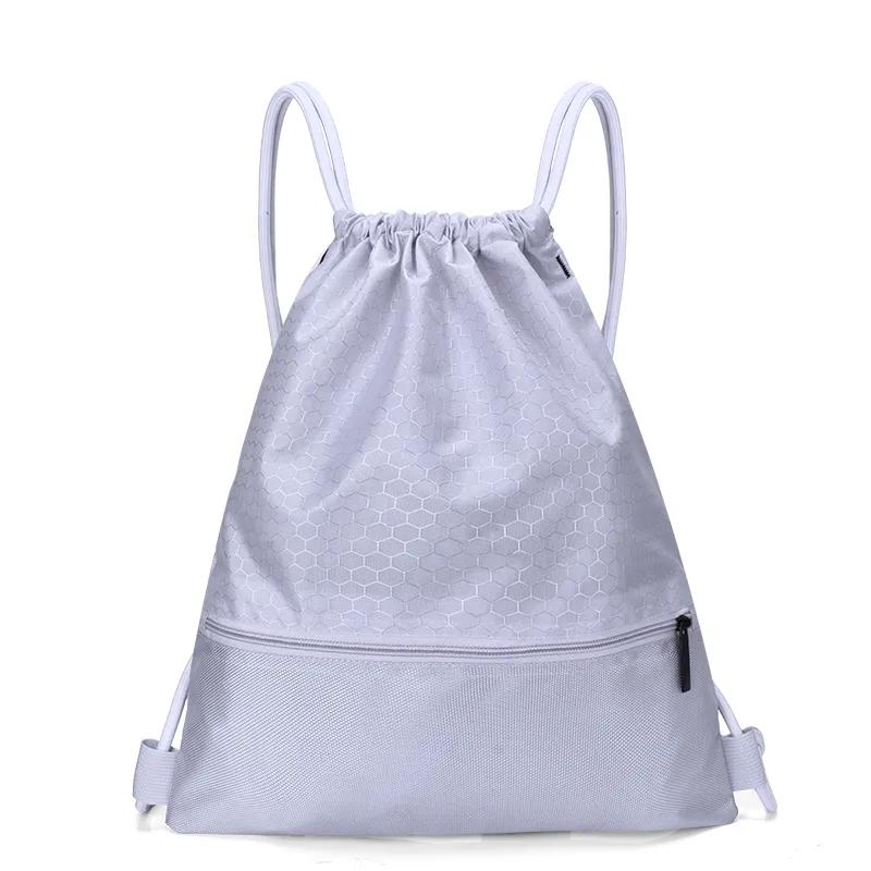 WTEMPO Solid Color Versatile Zipper Backpack Couple Large Capacity Lightweight Travel Backpack Outdoor Sports Bags Mommy Bags