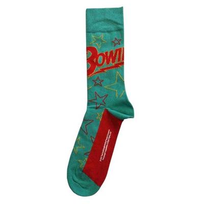 David Bowie Unisex Adult Outline Stars Ankle Socks