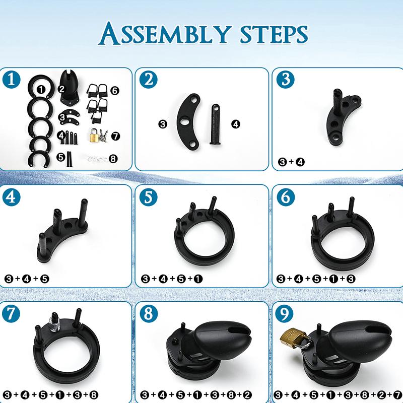 Silicone Chastity Cage Male Cock Lock With Penis Rings Sex Toys For Sissy Men Femboy Stretcher BDSM Gay Erotic Urethral Device