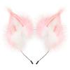 Bandeau Oreilles Réglables - Accessoire de Cheveux Costume Pelucheux pour Fête d'Halloween Jeu de Rôle