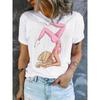 Yoga Girl French Bulldog Floral Graphic T-Shirt Fitness Lover Print Casual Crew Neck Top for Women