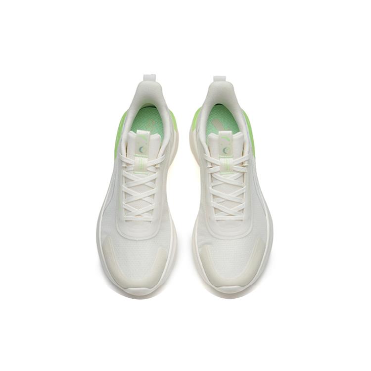 New Anta Running Collection Cushioning Anti Slip And Wear Resistant Low Top Running Shoes Women's White 122235565-1