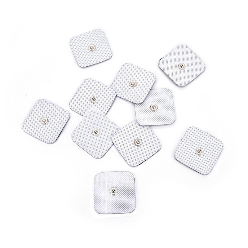 10Pcs Silicone Gel Tens Units Electrode Replacement Pads For Massagers Practical